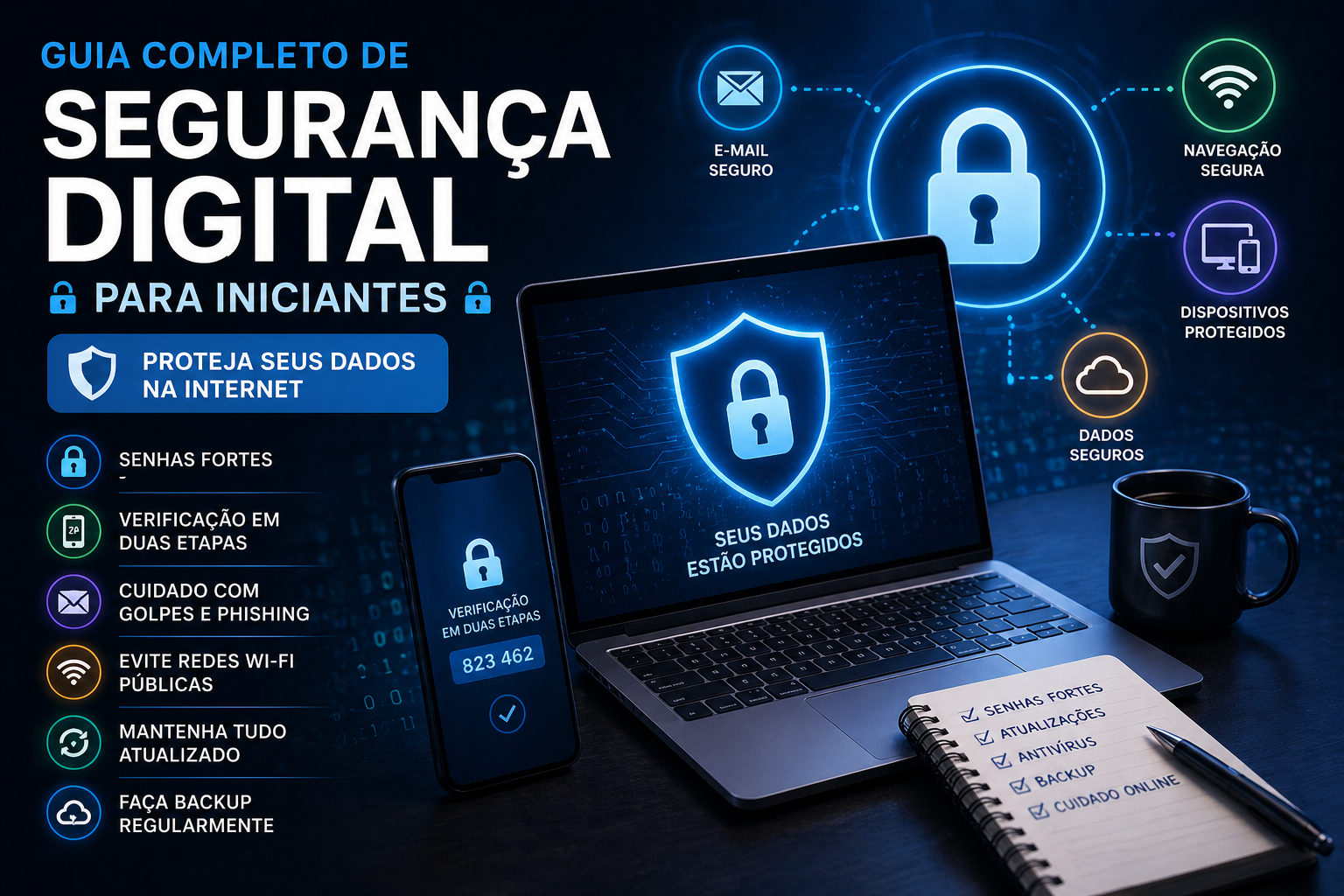 Guia Completo de Segurança Digital para Iniciantes