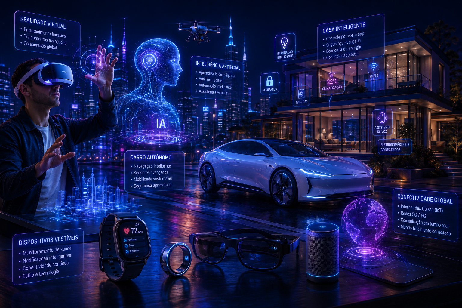 Tecnologias Futuristas Que Já Existem Hoje