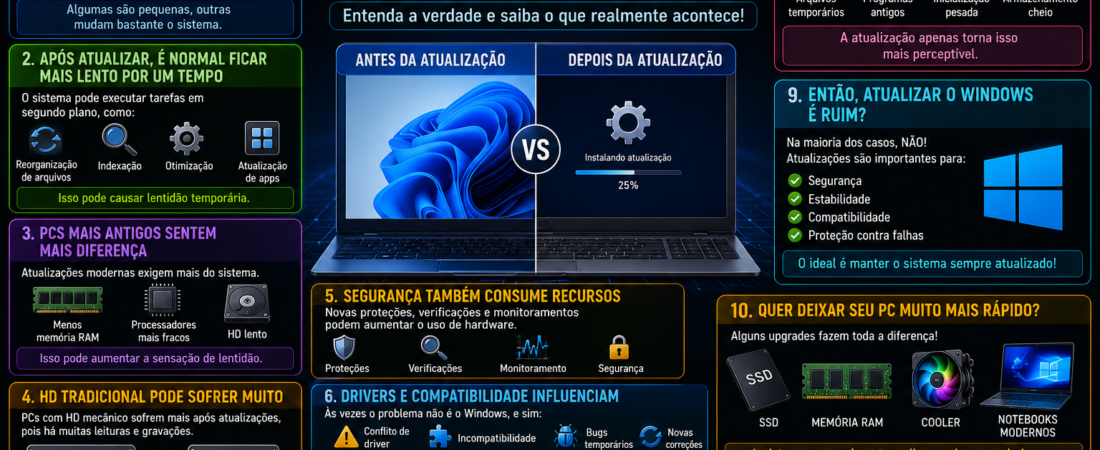 Atualizações do Windows Podem Deixar o Computador Lento?