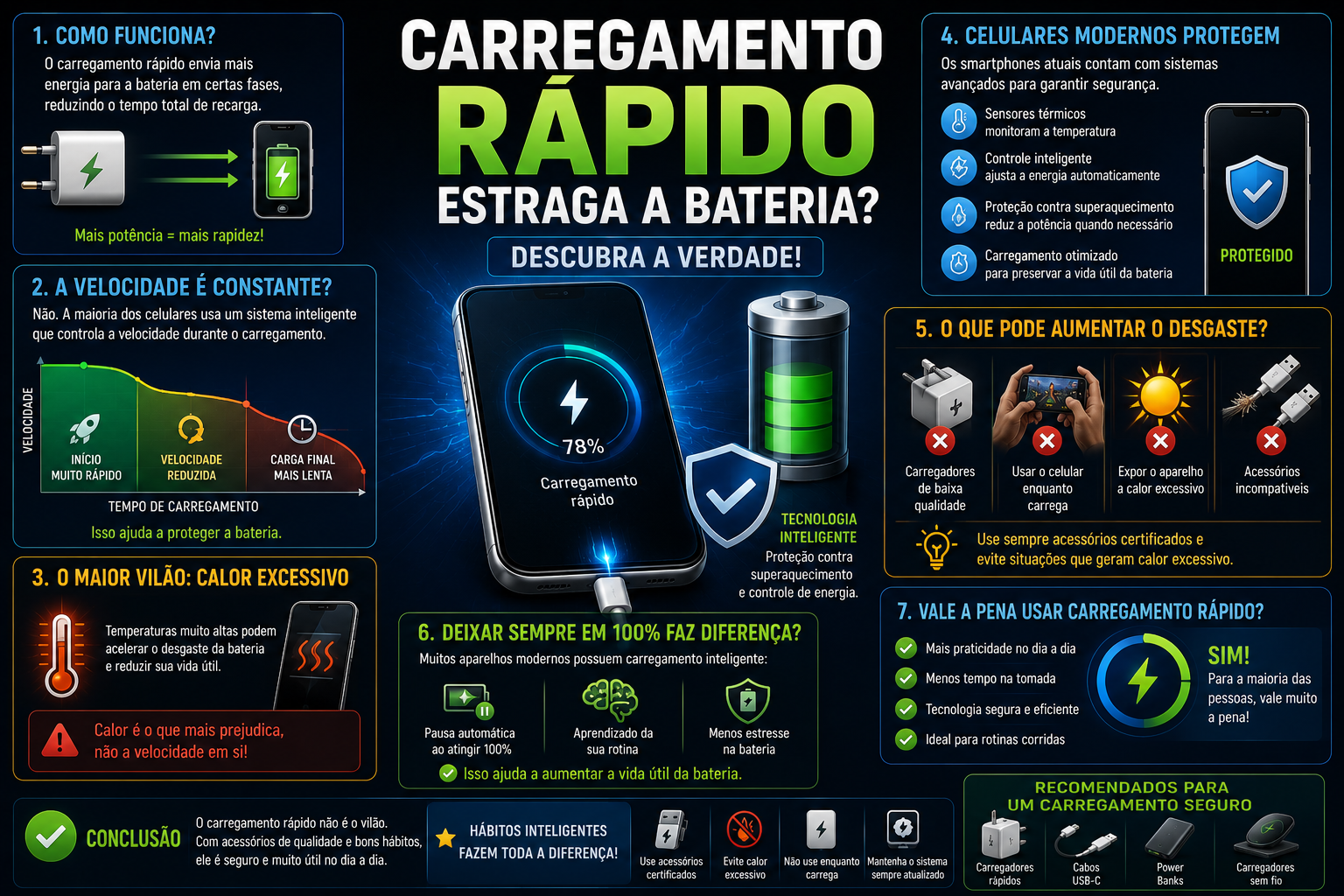 Carregar o Celular Muito Rápido Faz Mal?
