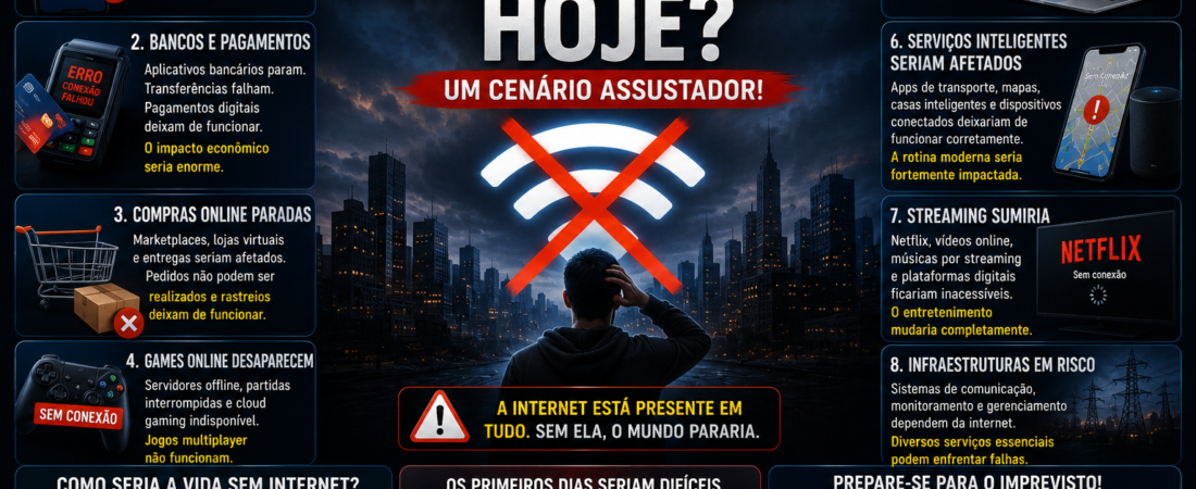 Como Seria o Mundo Sem Internet Por Um Dia?