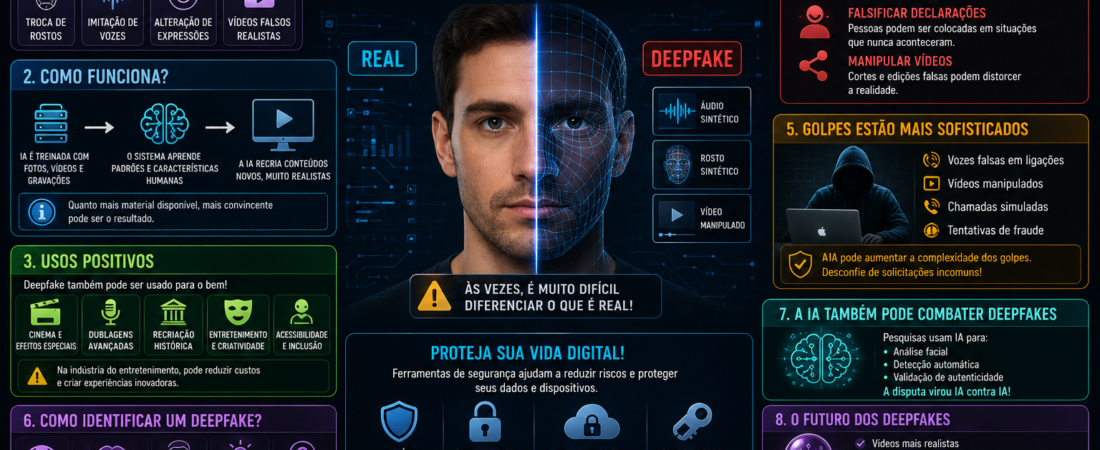 Deepfake: A Tecnologia Que Pode Fazer Qualquer Pessoa Parecer Real na Internet