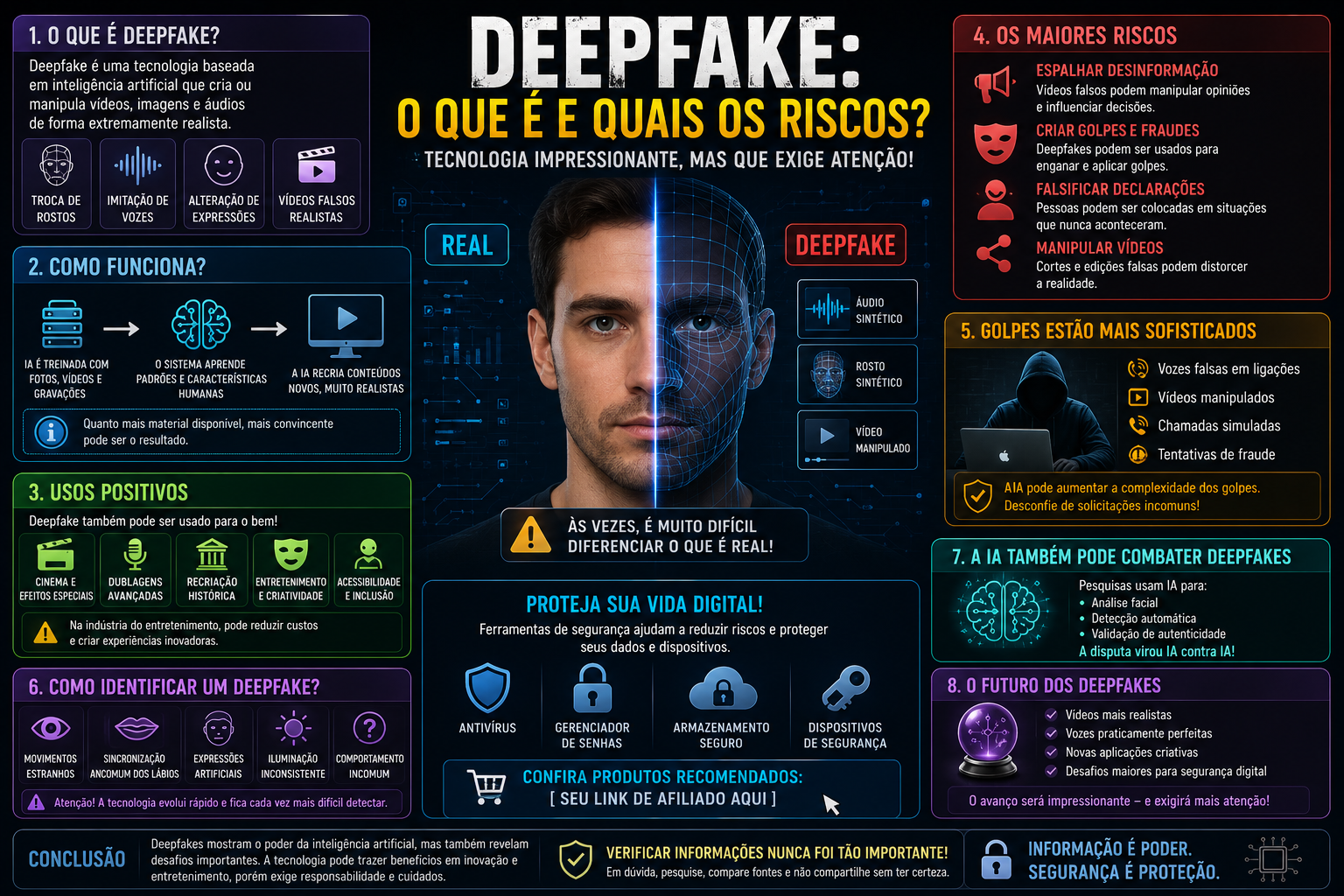 Deepfake: A Tecnologia Que Pode Fazer Qualquer Pessoa Parecer Real na Internet