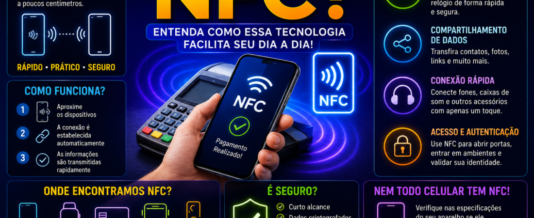O Que é NFC e Por Que Essa Tecnologia Está em Quase Todo Celular Novo?