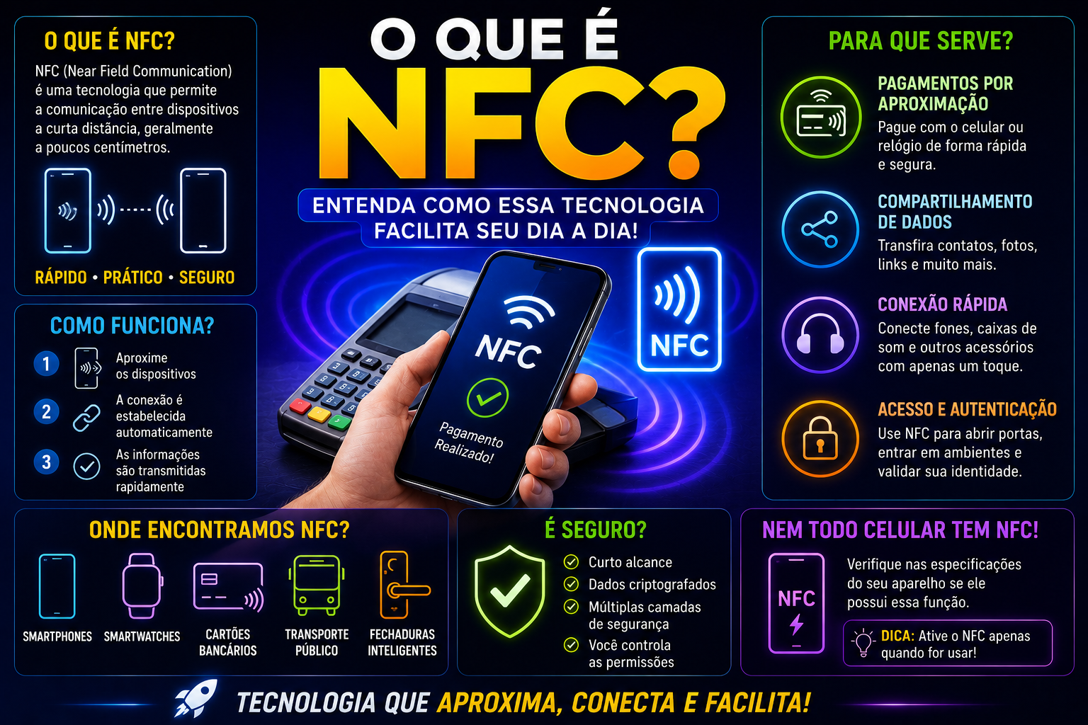 O Que é NFC e Por Que Essa Tecnologia Está em Quase Todo Celular Novo?