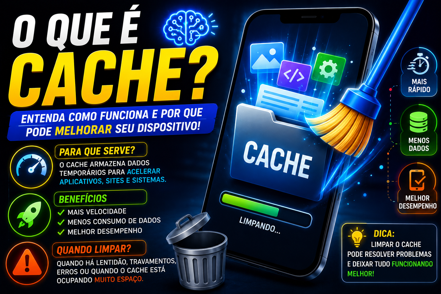 Cache: O Que É e Quando Vale a Pena Limpar