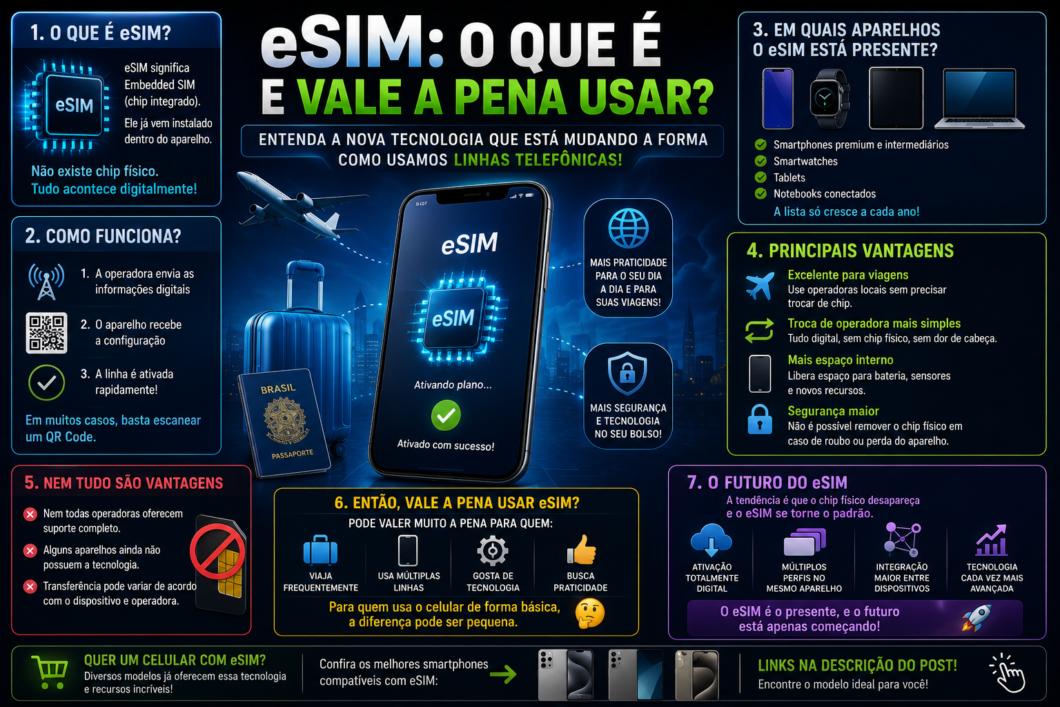 O Fim do Chip Físico? Tudo Sobre o eSIM
