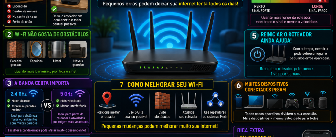 Seu Wi-Fi Pode Estar Muito Mais Lento Por Causa Desses Erros
