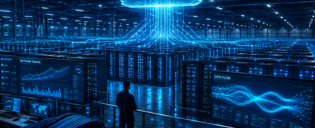Onde Seus Arquivos Realmente Ficam? A Estrutura Bilionária Que Mantém a Internet Funcionando