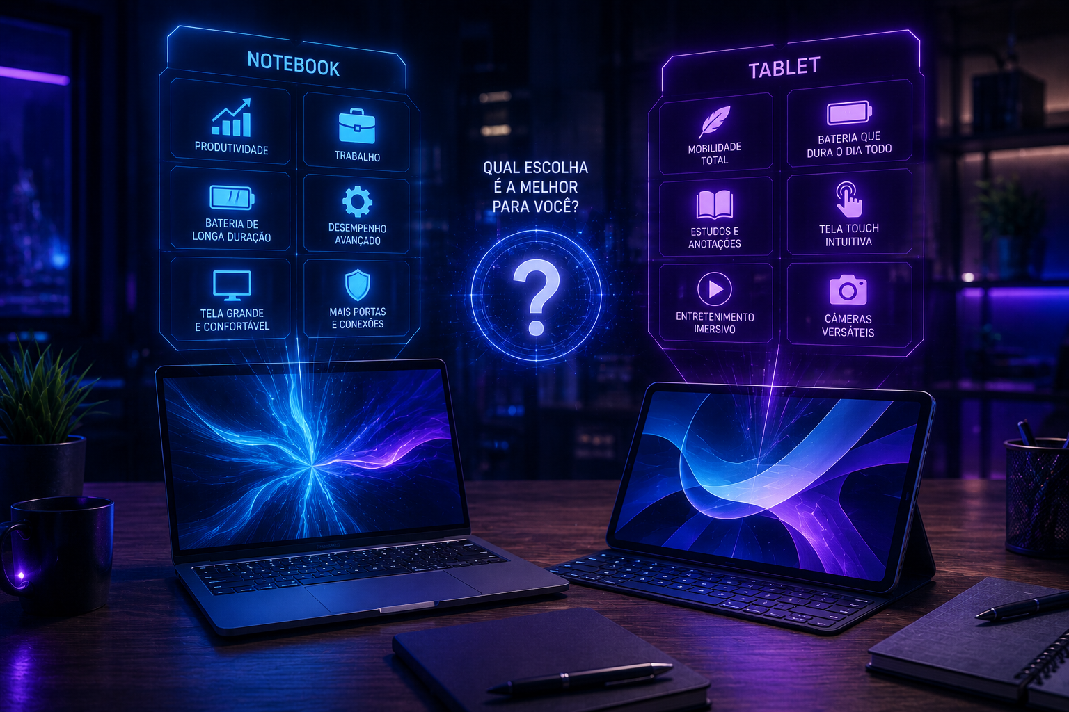 Vale Mais a Pena Comprar um Notebook ou um Tablet Hoje?
