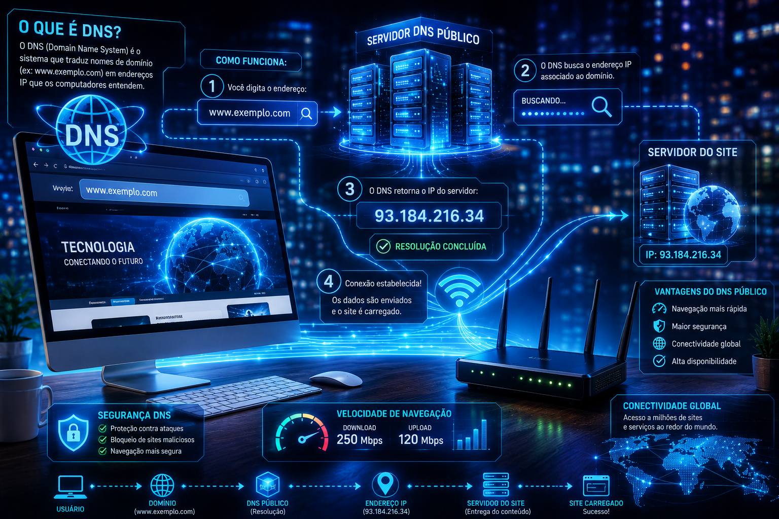 O Que é DNS Público e Vale a Pena Trocar?