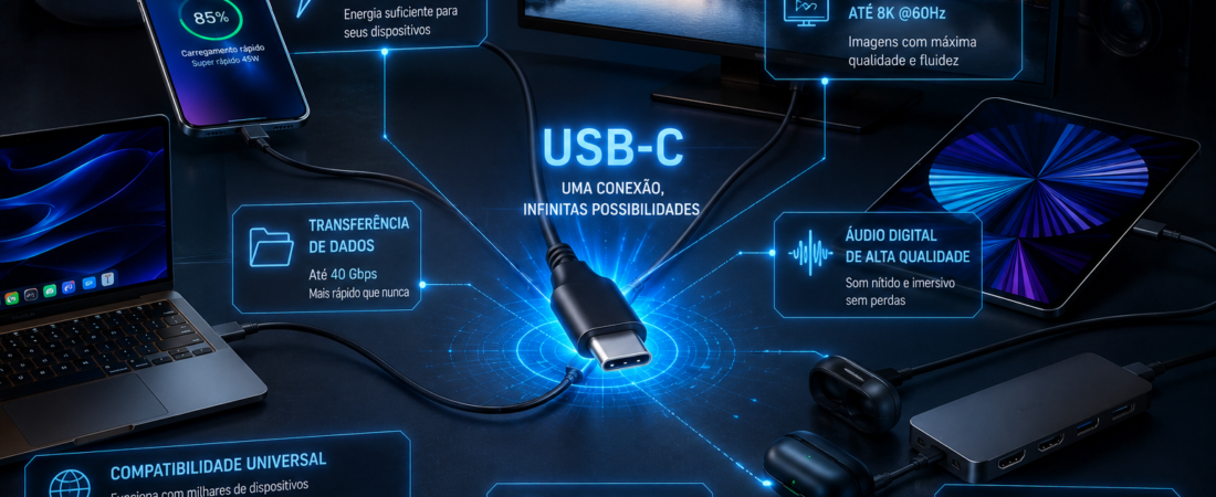 USB-C: Por Que Ele Está Substituindo Tudo?