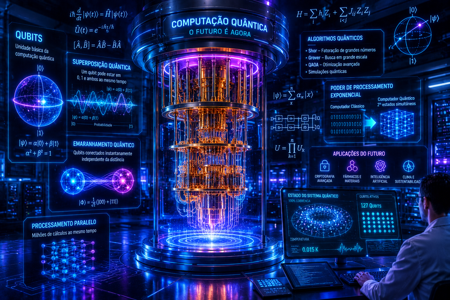 O Que é Computação Quântica e Por Que Todo Mundo Fala Nela?