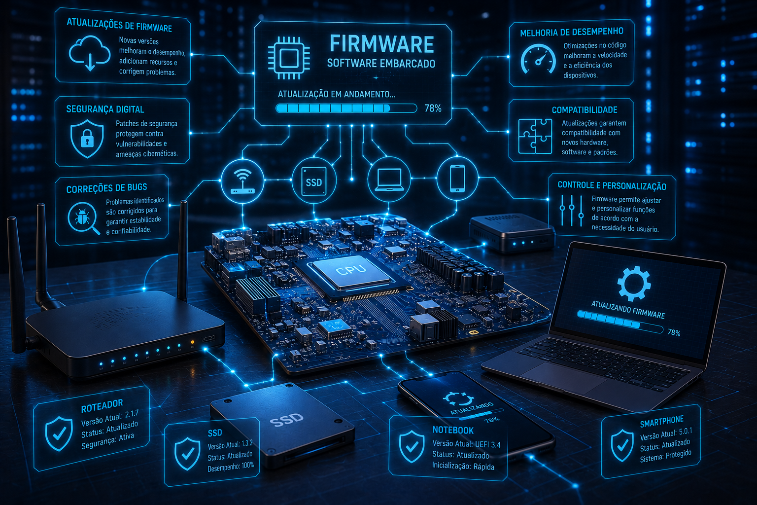 O Que é Firmware e Por Que Atualizá-lo é Importante?