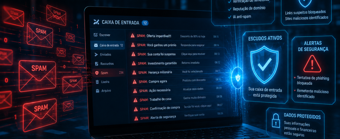 O Que é Spam e Como Evitá-lo?