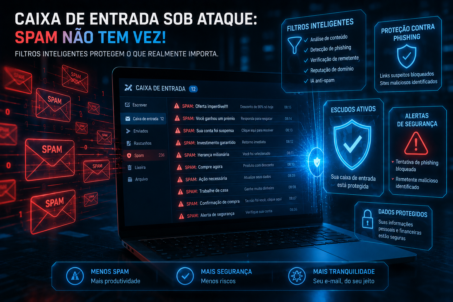 O Que é Spam e Como Evitá-lo?