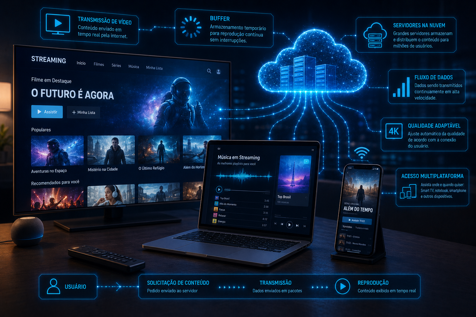 O Que é Streaming e Como Ele Funciona?