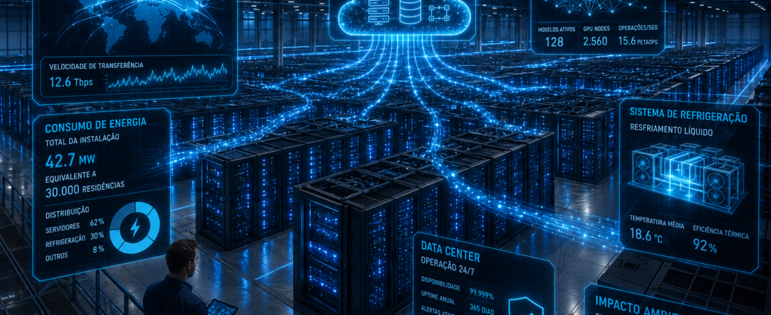 O Que é um Data Center e Por Que Ele Consome Tanta Energia?