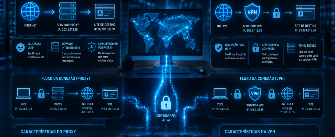 O Que é Proxy e Qual a Diferença Para VPN?