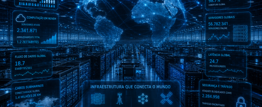 Quantos Computadores Mantêm a Internet Funcionando?