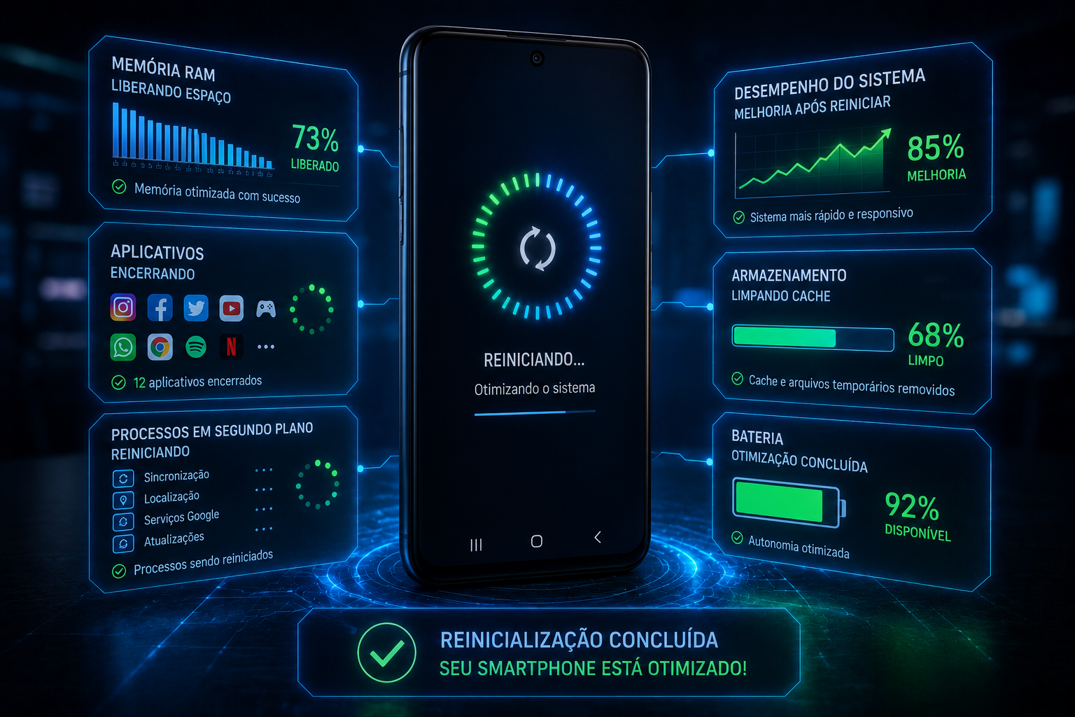 Reiniciar o Celular Realmente Melhora o Desempenho?