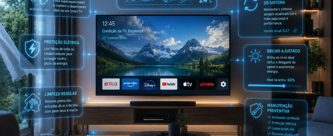 Como Aumentar a Vida Útil da Smart TV