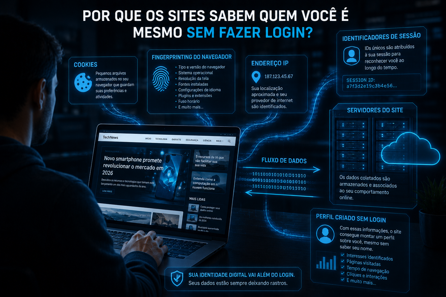 Por Que Alguns Sites Sabem Quem Você É Sem Fazer Login?