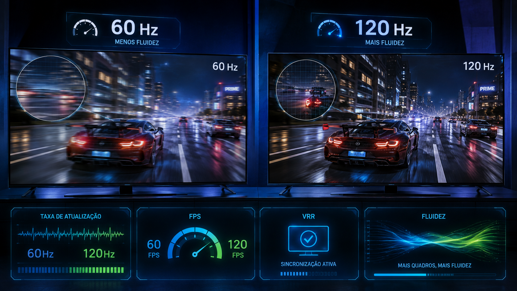 60 Hz ou 120 Hz: Faz Diferença na TV?
