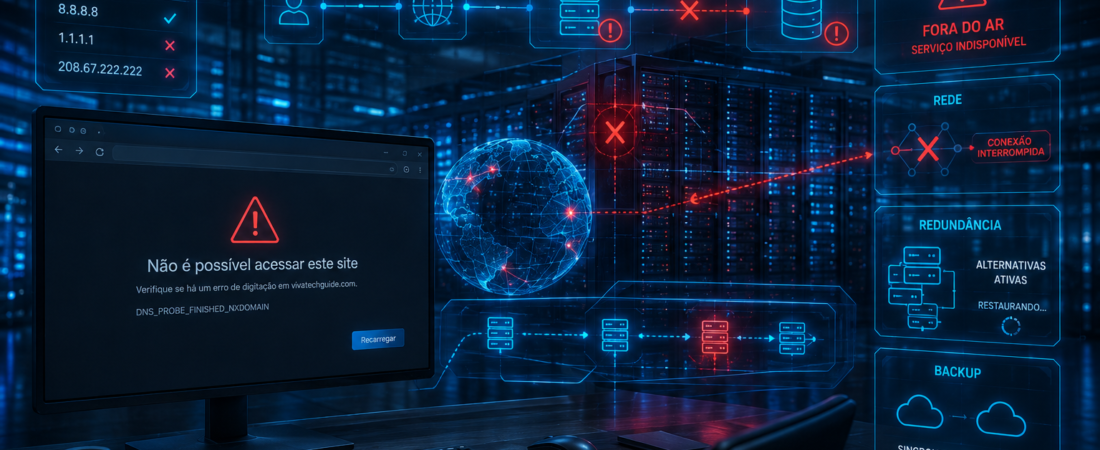 O Que Acontece Quando Um Site Sai do Ar?