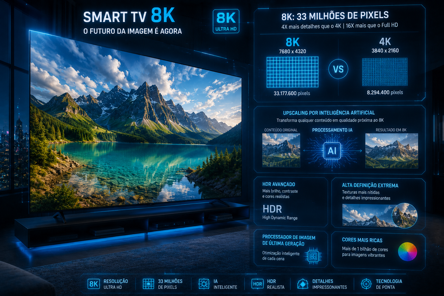Vale a Pena Comprar Uma Smart TV 8K?