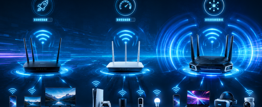 Wi-Fi 5, Wi-Fi 6 e Wi-Fi 7: Qual é a Diferença?