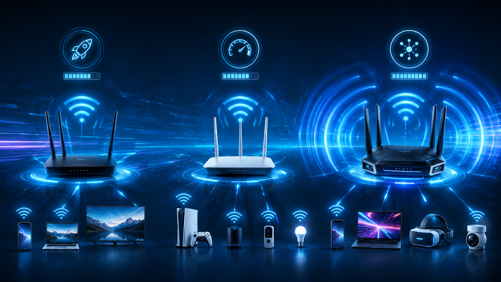 Wi-Fi 5, Wi-Fi 6 e Wi-Fi 7: Qual é a Diferença?