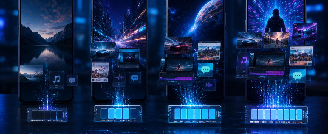 Por Que Alguns Celulares Têm Mais Memória RAM Que Outros?