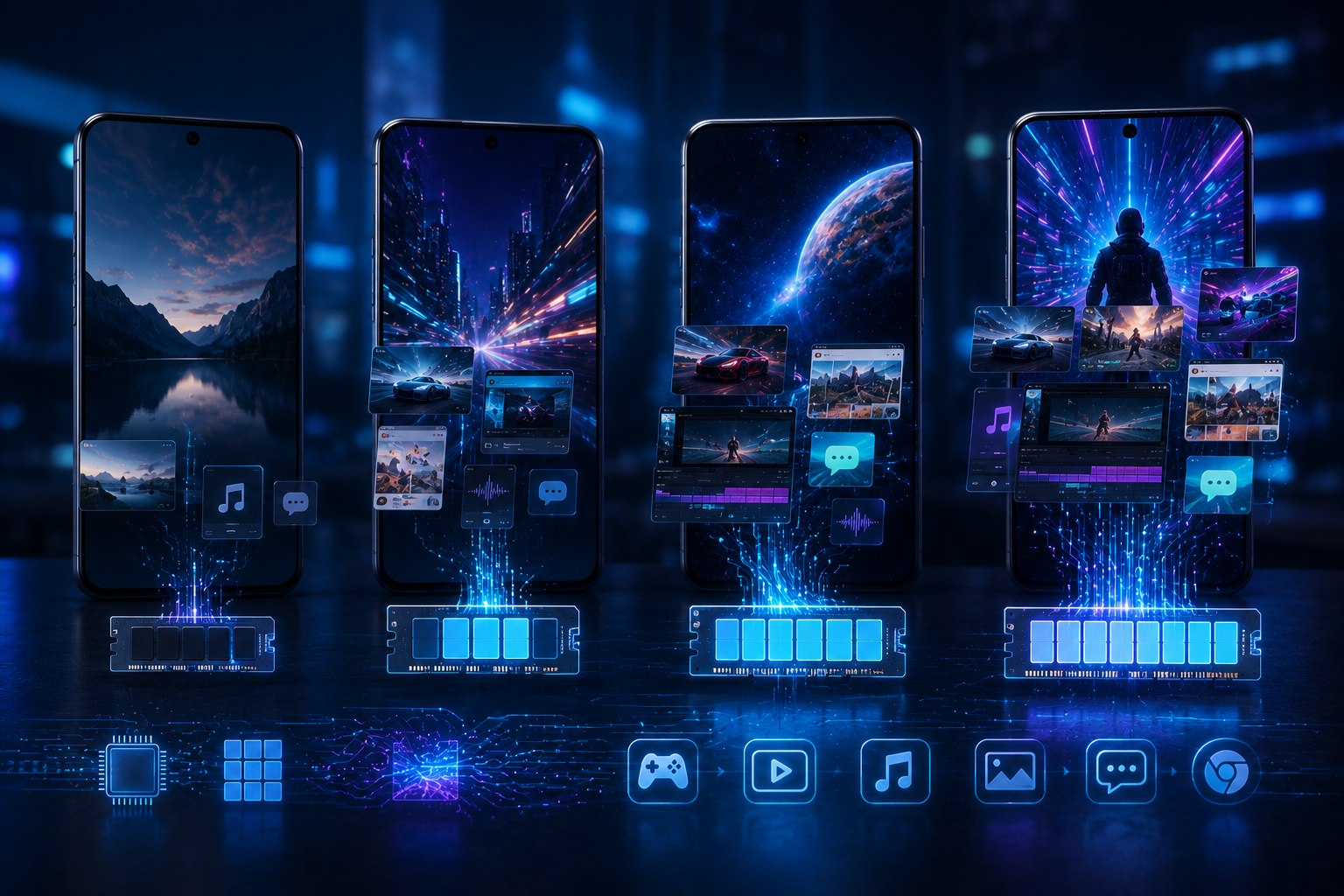Por Que Alguns Celulares Têm Mais Memória RAM Que Outros?