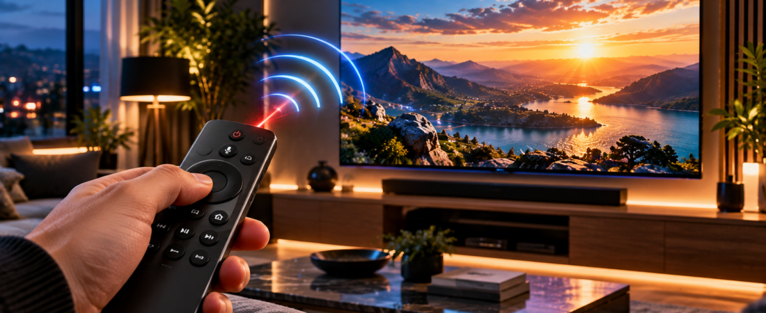 Como Funciona o Controle Remoto de Uma Smart TV?