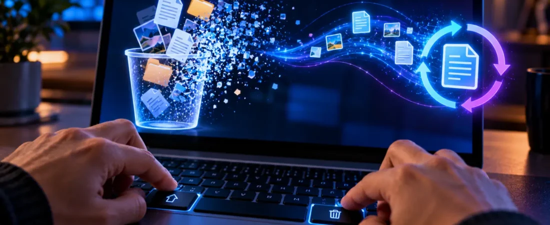 Como Recuperar Arquivos Apagados com Shift + Delete